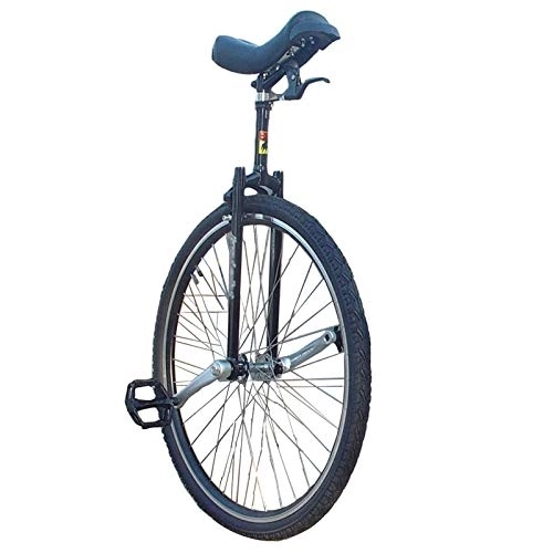 Monociclo : Monociclo Monociclo Negro de 28 Pulgadas para Persona Adulta Súper Alta, Monociclos Extra Grandes para Trabajo Pesado con Llanta de Aleación, Altura 160-195cm para Ciclismo Al Aire Libre