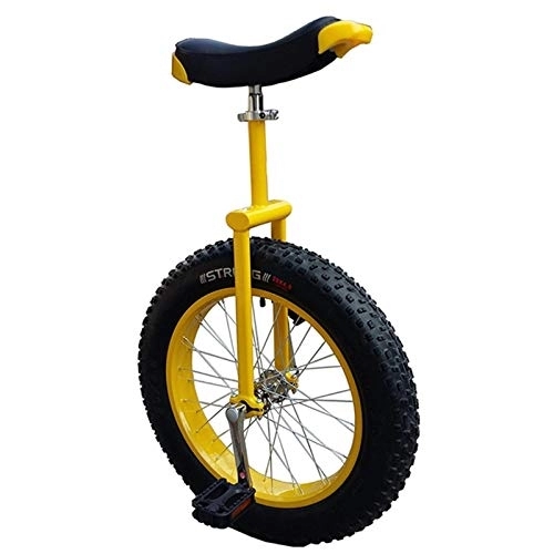 Monociclo : Monociclo Monociclo para adultos de alta resistencia para personas altas / niños grandes / mamá / papá, monociclo con ruedas de 20 / 24 pulgadas con llanta de aleación, neumático extra grueso, carga 150 kg / 3