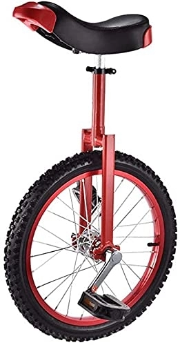 Monociclo : Monociclo para niños Adultos Monociclo Rueda de 16 / 18 Pulgadas Antideslizante Butilo Neumático de montaña Equilibrio Ciclismo Bicicleta de Ejercicio Bicicleta, Hebilla de aleación de Aluminio, Monoc