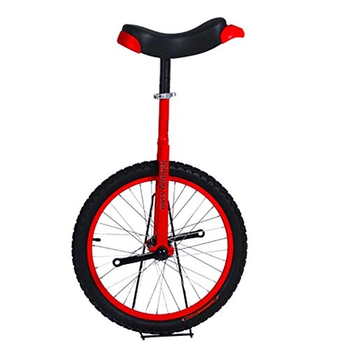Monociclo : NANANA 16 / 18 / 20 Pulgadas Monociclo Bicicleta de Una Rueda Monociclos Acero, 1 Velocidad Redondeadas Plástico Pedales Sillín de Contorno Ergonómico(Sin Soporte), #3, 16inch