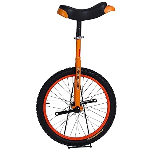 Monociclo : SSZY Monociclo Monociclo de 20 Pulgadas para Niños Principiantes Adultos, Adolescentes Equilibrio Ciclismo con Neumático Antideslizante, 13 / 12 / 14 / 15 / 16 Años Niño Monociclos (Color : Orange)