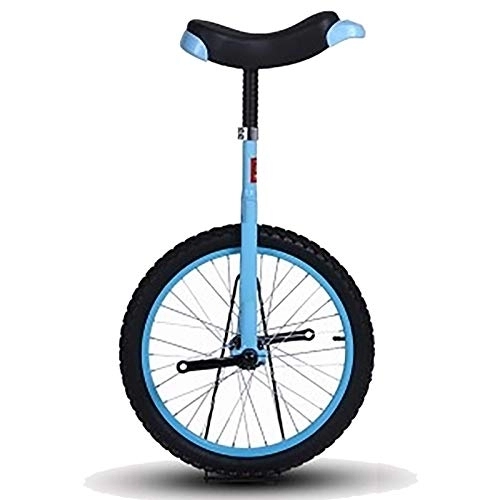 Monociclo : SSZY Monociclo Monociclo Pequeño de 14"para Niños Niñas Niños, Uni-Cycle de Una Rueda para Bebé Principiante Niño 5 / 6 / 7 Años, Altura 110-120cm, Llanta Extra Gruesa (Color : Blue)