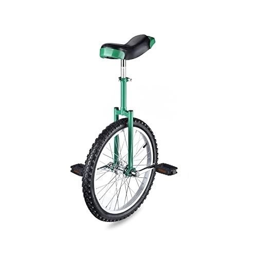 Monociclo : TABKER Unicycle Unicycle - Rueda de butilo a prueba de fugas para ciclismo, deportes al aire libre, color verde