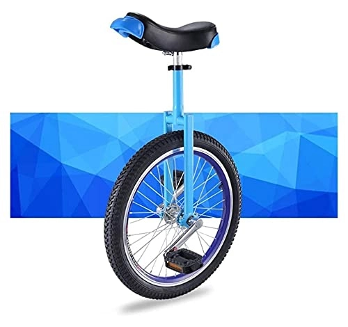 Monociclo : Unicycle 16 / 18 / 20 Pulgadas Adultos niños, Ajustable Asiento Resistente a Prueba de butil montaña neumático Balance Bicicleta, Deportes al Aire Libre Unisex Principiante Adolescente niñ