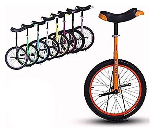 Monociclo : Unicycle Unisex Bike 16 / 18 / 20 Pulgadas Rueda Frame Shater Marco de Acero y llanta de aleación, con Stand, niños / para Adultos, Mejor Regalo de cumpleaños, 8 Colores Opcional