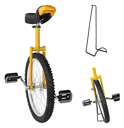 Monociclo : Unicycles 20 Pulgadas Adultos, niños, Entrenador Altura Ajustable Aparta