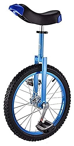 Monociclo : Unicycles para Adultos, niños, 16 / 18 Pulgadas Unisex Bike, Equilibrio de Altura Ajustable Equipo de Ejercicios de Ciclismo Uso para niños Adultos Ejercicio Divertido Ciclo de Bicicleta Fitnes