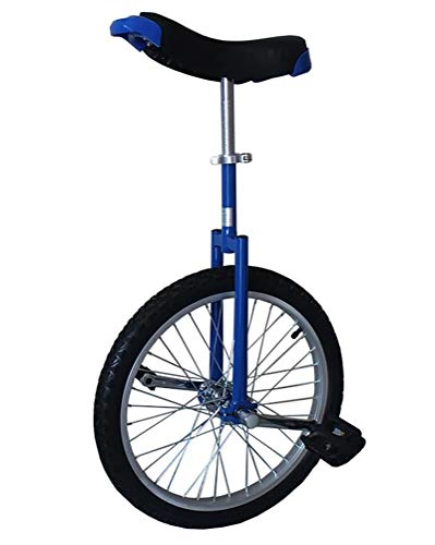 Monociclo : WXX Monociclo para Niños De 16 Pulgadas Monociclo Monociclo Bicicleta De Equilibrio Antideslizante Butilo Neumático De Montaña Bicicleta De Ejercicio Entrenador Senior, Azul