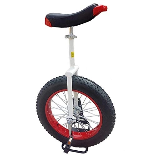 Monociclo : Yisss Monociclo Monociclo de 20 Pulgadas para Principiantes / Adultos, Bicicleta de Equilibrio de Monociclo de Marco Resistente, con llanta de montaña y llanta de aleación, Carga 150 kg / 330 Libras