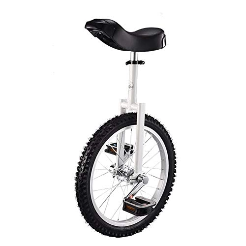 Monociclo : Yisss Monociclo Monociclo de Ruedas de 18 Pulgadas para niños y Adolescentes Equilibrio de práctica de equitación, Marco de Horquilla de Acero con llanta de Aluminio, Carga de 150 kg / 330 Lbs