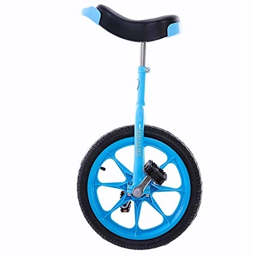 Monociclo : ZSH-dlc Monociclo De 16 Pulgadas, Neumáticos, Antideslizantes Ajustables En Altura, Bicicleta De Equilibrio, Mejor Cumpleaños, 2 Colores (Color : A)