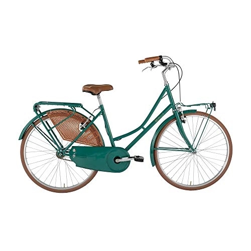 Paseo : Alpina Bike Holanda Bicicleta de Ciudad, Mujeres, Verde Smeraldo, 26