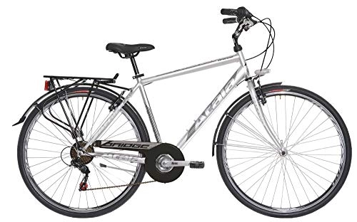 Paseo : Atala - Bicicleta de hombre Bridge de 7 velocidades, modelo 2019, color gris ultraligero, talla M (165-180 cm)