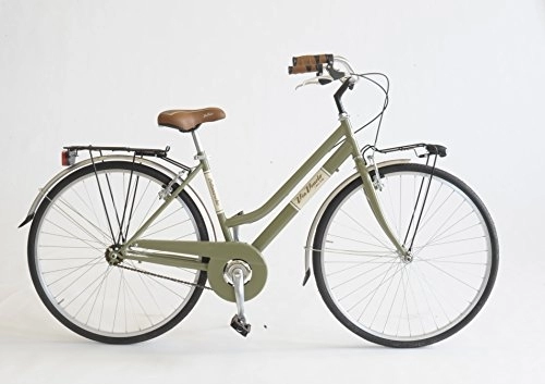 Paseo : Bicicleta 603 para mujer realizada en Italia, Via Veneto, mujer, verde oasi