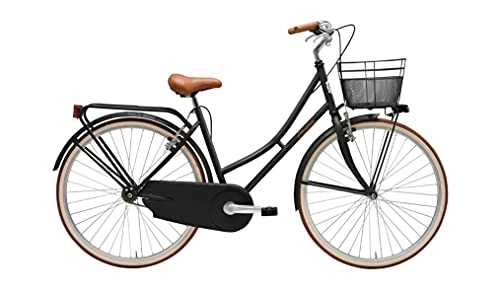 Paseo : Bicicleta Adriática para mujer Weekend de 26 pulgadas, monovelocidad, color negro