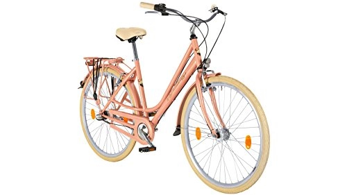 Paseo : Bicicleta de ciudad para mujer Performance Toulouse, 28 pulgadas, tres velocidades, freno de contrapedal 71, 12cm (28 pulgadas)