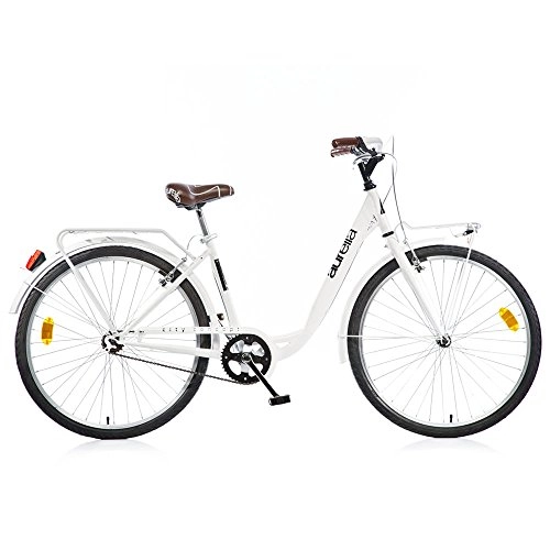 Paseo : Bicicleta Dino Aurelia City de 26 Pulgadas de aleación V-Brakes Color Blanco