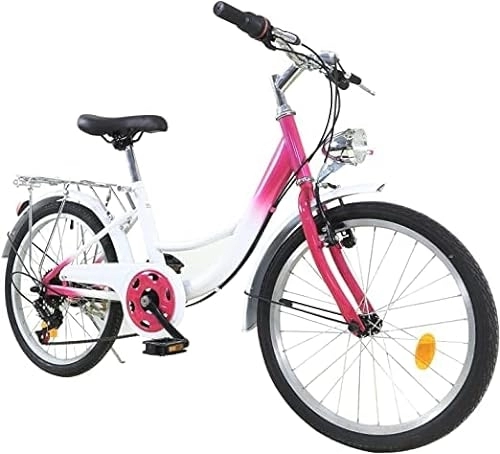 Paseo : Bicicleta infantil, 20 pulgadas, 6 velocidades, bicicleta para niños, bicicleta de ciudad, bicicleta de montaña para jóvenes