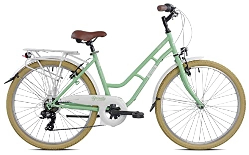 Paseo : Biocycle Beauty Verde 26" Bicicleta de Paseo, Adultos Unisex