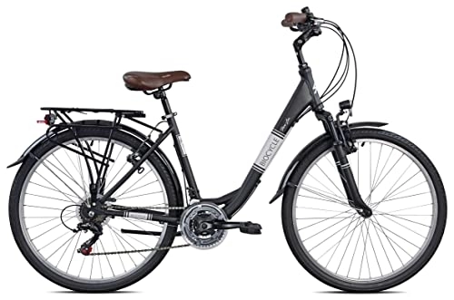 Paseo : Biocycle Pure Lux 26" Negra Bicicleta de Paseo, Adultos Unisex, Normal
