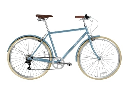 Paseo : Bobbin Kingfisher - Bicicleta de viaje (52 cm), color azul