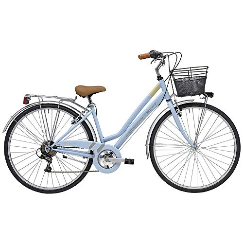 Paseo : CICLI ADRIATICA Bicicleta de Mujer 28 H45 cm 6 V Trend Lady Azul Mate