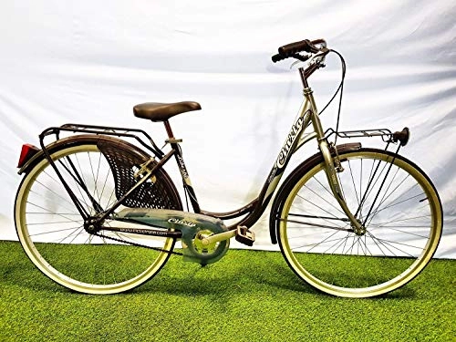Paseo : CINZIA - Bicicleta de Mujer Liberty de 28 Pulgadas, monovelocidad