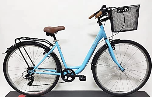 Paseo : CLOOT Bicicleta de Paseo Relax 700 Shimano 6V Azul