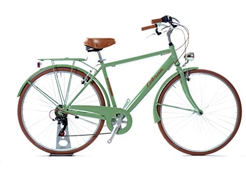 Paseo : Cobran City Bike - Bicicleta de Hombre Retro, Hombre, Verde