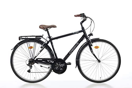 Paseo : CREEKS - Bicicleta para Hombre, 28", Color Negro