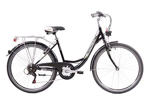 Paseo : F.lli Schiano EleganceS Bicicleta de Ciudad, Mujer, Negro, 26