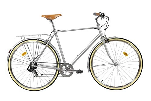 Paseo : Fabric City Classic-Bicicleta de Paseo (M-53cm, Classic Matte Grey Original)
