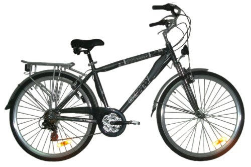 Paseo : Gotty Bicicleta Trekking Swift, Cuadro 28" Aluminio HIDROFORMADO, Suspensión Delantera, Cambio 21 velocidades, Luces Delantera y Trasera.