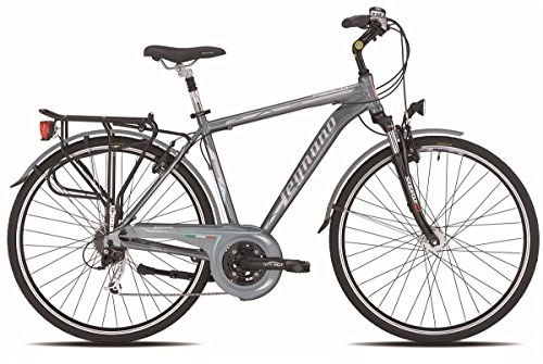 Paseo : Legnano bicicleta 400 Asolo Gent dinamo 24 V Talla 52 gris (City) / Bicycle 400 Asolo Gent Dynamo 24S Size 52 grey (City)