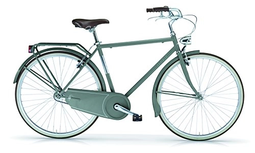 Paseo : MBM Moonlight - Bicicleta para Hombre sin Cambios, Hombre, Moonlight, Verde Militar