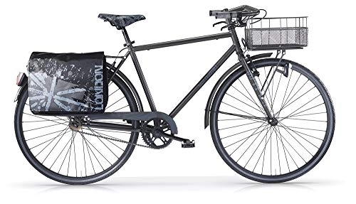 Paseo : MBM Notting Hill 28 AC 1V C / Cesta, Bicicleta Unisex Adulto, marrón A41, XX