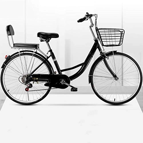 Paseo : MC.PIG City Conmuter - Bicicleta de ciudad para hombre y mujer - Ladies City - Bicicleta deportiva al aire libre City Shopper para bicicleta Urbano - Para City Riding and Conmuting