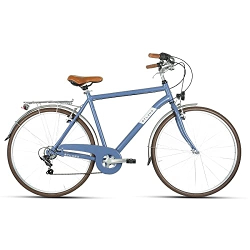 Paseo : MYLAND City Bike Curso 28.4 28'' 7v Hombre Azul Talla XL (City)