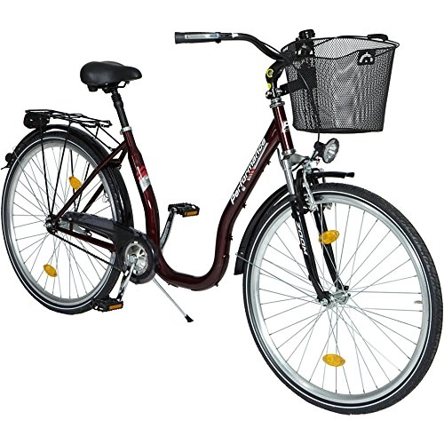 Paseo : Performance City Bike tiefeinsteiger Sylt, 26 / 28 Pulgadas, 1 Marcha, contrapedal 66, 04 cm (26 Pulgadas)