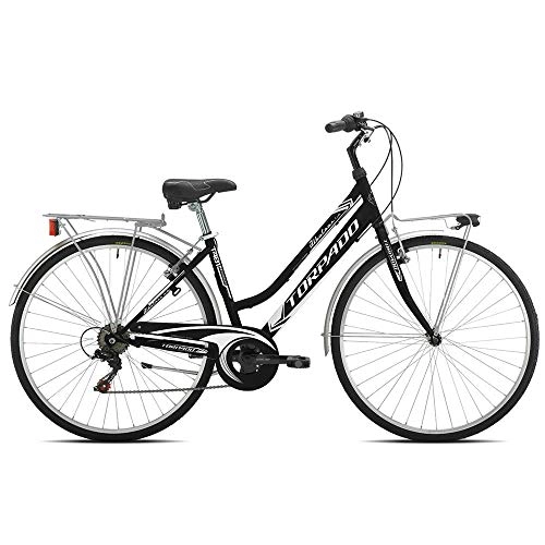 Paseo : Torpado bicicleta City albatros lady 28", 5 V, talla 44, negro (City) / bicycle City albatros lady 28" 6s size 44 (black City)