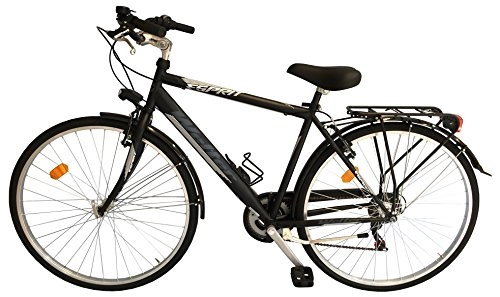 Paseo : Welter - Esprit Bicicleta de ciudad de 28 pulgadas, color negro, talla nica (170-185 cm)