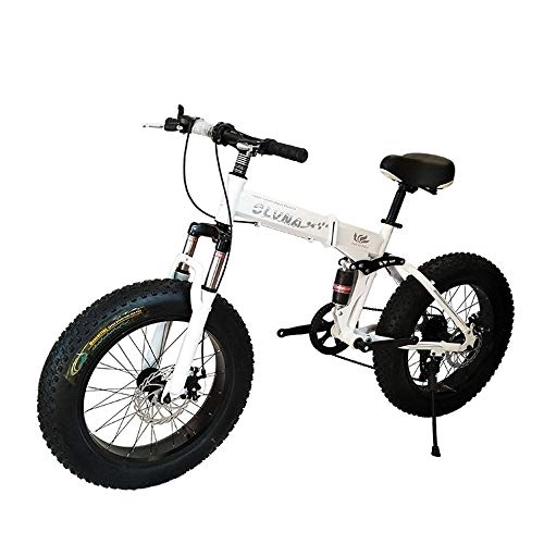 Plegables : AI CHEN Bicicleta Plegable de montaña Desplazamiento Fuera de Carretera Neumáticos Grandes Estudiante Moto de Nieve Coche Masculino y Femenino para Adultos 26 Pulgadas