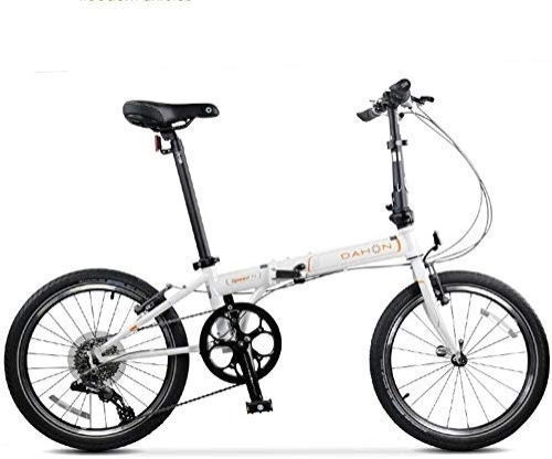 Plegables : AJH Las Bicicletas Plegables Bicicletas Plegables Bicicletas Unisex de 20 Pulgadas de la Rueda de Bicicleta portátil Bicicletas de Velocidad Variable (Color: Negro, tamaño: 150 * 34 * 110 cm)