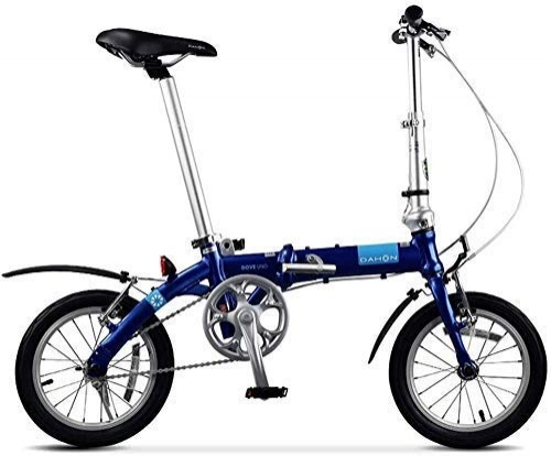 Plegables : AJH Las Bicicletas Plegables Bicicletas Plegables Mini Ultra Ligera de 14 Pulgadas de Bicicletas Hombres y de Mujeres de la Rueda pequeña portátil de aleación de Aluminio Ultra Ligero de la Bicicleta