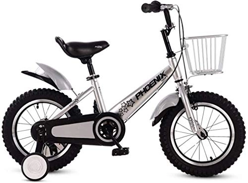 Plegables : AJH Las Bicicletas Plegables Infantiles para niños y niñas Bicicletas 3-6-7-8-10 años Los niños de Bicicletas