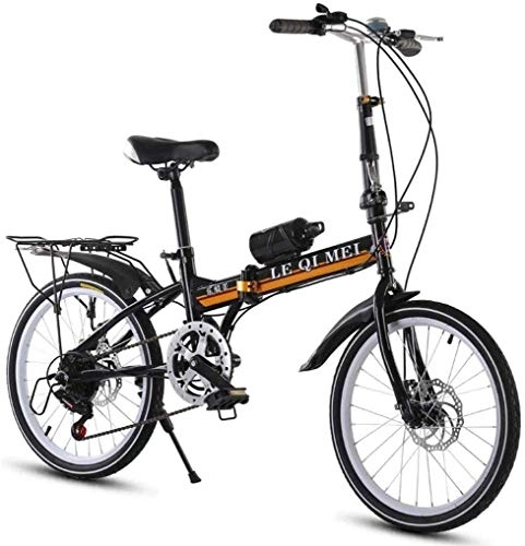 Plegables : AJH Plegables Bicicletas Plegables Recorrido de la Bicicleta Plegable Bicicletas para Adultos al Aire Libre de la Bicicleta de absorción de Choque Ultra-luz de Marchas de Bicicletas