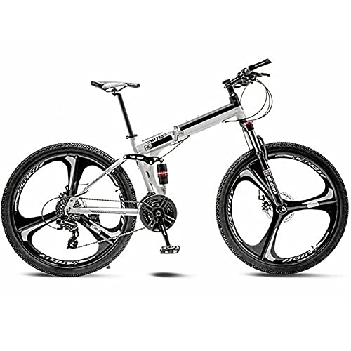 Plegables : ASPZQ Bicicleta Plegable, Bicicleta De Montaña De La Bicicleta De La Bicicleta De Una Sola Rueda De Una Sola Rueda para Los Hombres Y Los Viajeros Urbanos, B, 24 Inches
