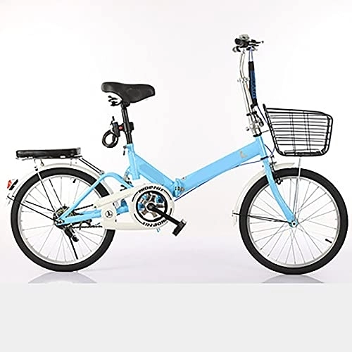 Plegables : ASPZQ Bicicleta Plegable, Mini Portátil Portátil Bike Bikesmen Y Mujeres Universal Plegable Variable Velocidad Bicicleta Bicicleta Bicicleta, C