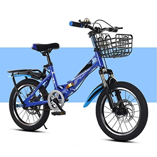 Plegables : AUKLM Comfort Bikes Ejercicio aerbico 16 Bicicleta de montaña exterior de 20 pulgadas para nios, Bicicleta plegable para nios Bicicleta con freno de disco doble, Nios Nias Adolescentes Adecuado para carreras de 6 a 13 aos