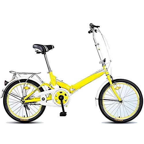 Plegables : BANGL B Bicicleta Plegable Bicicleta Plegable retrctil Manillar de Aluminio Doble Anillo de Corte de Aluminio 16 Pulgadas Rosa